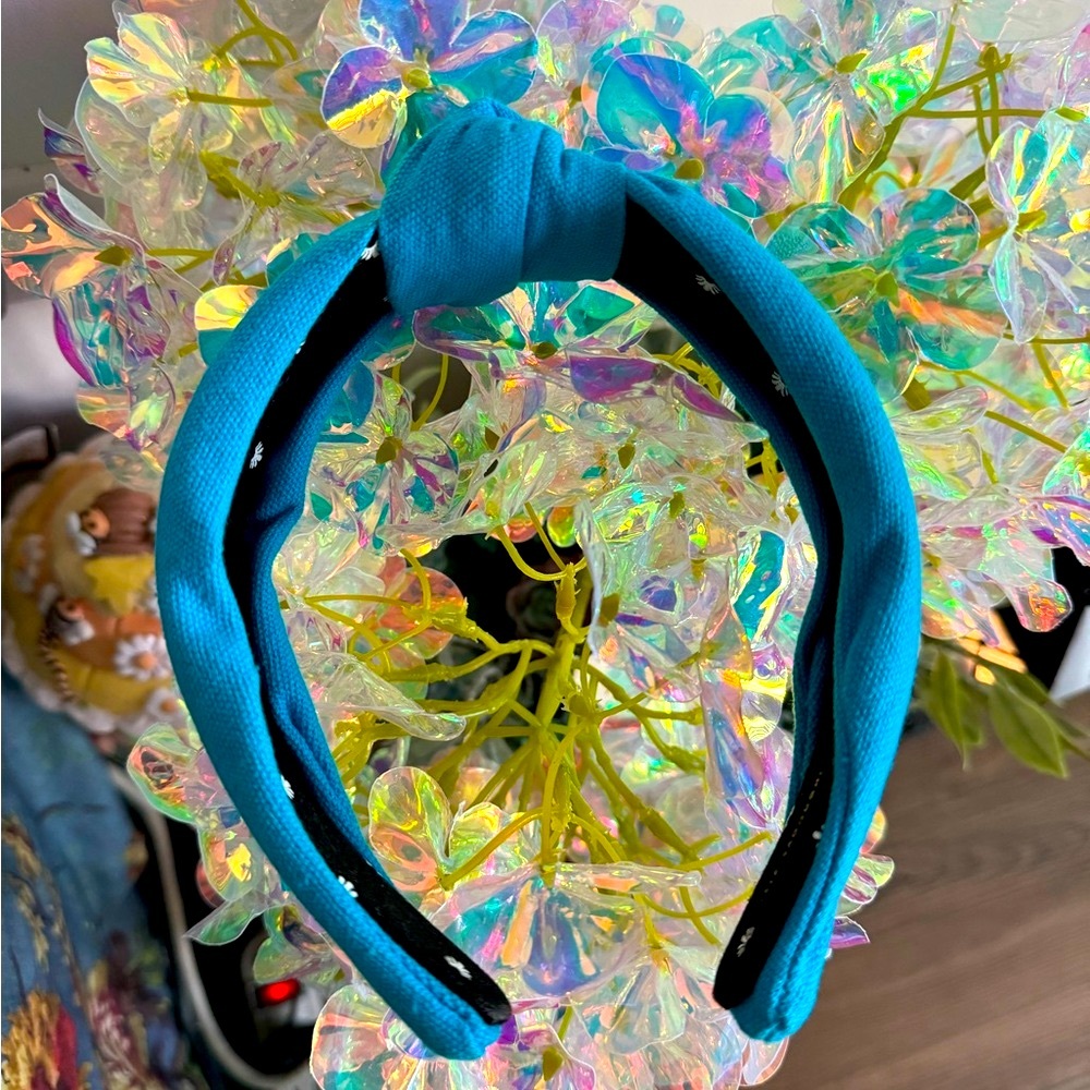 NWOT Lele Sadoughi blue azure headband